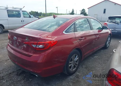 2015 Hyundai Sonata Se z USA, uszkodzony, nr VIN 5NPE24AF5FH220613